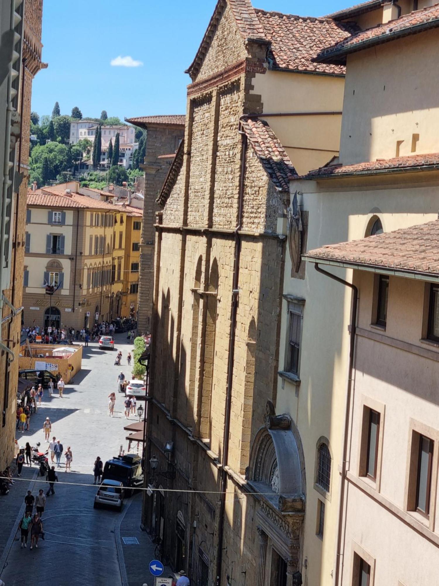 La Sede Dell'Arte Monolocale Studio E Camere In Torre Medievale Vicino A Duomo E Piazza Signoria Florenţa Exterior foto